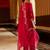 Women Ethnic Motifs Embroidered Sequinned Kurta & Trouser With Dupatta