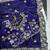 Purple Color embroidery And sequence work Satin Saree
