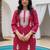 Women Ethnic Motifs Embroidered Regular Thread Work Kurta with Trousers