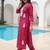 Women Ethnic Motifs Embroidered Regular Thread Work Kurta with Trousers