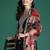 Ethnic Motifs Embroidered Sequinned Kurta With Trousers & Dupatta