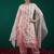 Floral Embroidered Straight Kurta With Trousers & Dupatta