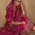 Women Floral Embroidered Regular Sequinned Kurta with Trousers & With Dupatta
