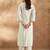 Women Floral Embroidered Regular Thread Work Pure Cotton Kurta with Trousers