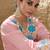 Women Floral Embroidered Regular Thread Work Kurta with Trousers & With Dupatta