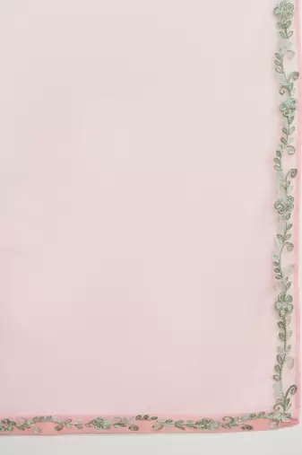 Women Floral Embroidered Regular Thread Work Kurta with Trousers & With Dupatta