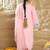 Women Floral Embroidered Regular Thread Work Kurta with Trousers & With Dupatta