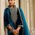 Women Ethnic Motifs Embroidered Regular Sequinned Velvet Kurta with Trousers & With Dupatta