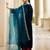 Women Ethnic Motifs Embroidered Regular Sequinned Velvet Kurta with Trousers & With Dupatta