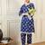 Women Floral Printed Regular Pure Cotton Kurta with Trousers