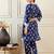 Women Floral Printed Regular Pure Cotton Kurta with Trousers