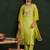 Women Embroidered Regular Liva Kurta with Trousers & With Dupatta