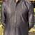 Navy blue floral embroidered & sequin embellished cotton festive kurta for men