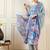 Floral Printed Pure Cotton Kurta With Trousers & Dupatta