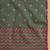 Floral Printed A-Line Sequinned Kurta with Trousers & Dupatta