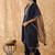 Bandhani Printed A-Line Kurta with Trousers & Dupatta