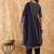 Bandhani Printed A-Line Kurta with Trousers & Dupatta