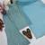 Sky Blue sequin And Embroidery Work Georgete Salwar Suit