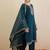 Women Solid Embroidered Kurta with Palazzo & Dupatta