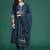Ethnic Motifs Printed Sequinned Pure Cotton Kurta with Trousers & With Dupatta