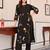 Floral Printed Pure Cotton Kurta With Trousers
