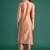 Floral Embroidered Thread Work Pure Cotton Kurta with Trousers