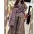 Purple embroidery Blend Tissue sharara 