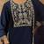 Floral Yoke Design Round Neck Straight Kurta With Trousers & Dupatta