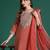 Ethnic Motifs Embroidered Sequinned Kurta with Trousers & With Dupatta