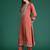 Ethnic Motifs Embroidered Sequinned Kurta with Trousers & With Dupatta