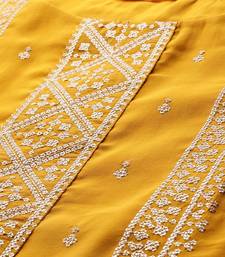 Ethnic Motifs Embroidered Regular Sequinned Kurta with Trousers & Dupatta