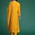 Ethnic Motifs Embroidered Regular Sequinned Kurta with Trousers & Dupatta