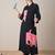 Women Ethnic Motifs Printed Regular Thread Work Kurta with Trousers
