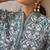 Abstract Printed Pure Cotton Straight Kurta With Trousers & Dupatta