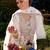 Women Floral Embroidered Regular Kurta with Trousers & With Dupatta