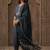 Women Ethnic Motifs Embroidered Cotton A-Line Kurta with Trousers & Dupatta