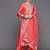 Women Pink Ethnic Motifs Printed Liva Kurta with Palazzos & With Dupatta