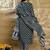 Women Ethnic Motifs Printed Thread Work Pure Cotton Kurta with Trousers & Dupatta