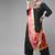 Classic Black And Peach Embroidered Kurta Set