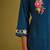 Women Floral Embroidered Regular Thread Work Kurta with Trousers & With Dupatta