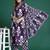 Floral Printed Mirror Work Pure Cotton Kurta with Trousers & With Dupatta