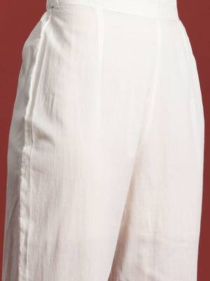 Floral Printed  Cotton Kurti with Trousers 4