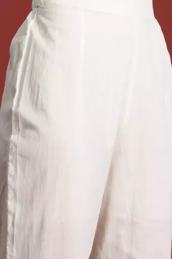 Floral Printed Pure Cotton Kurti with Trousers