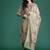 Floral Printed Thread Work Chanderi Silk Kurta with Trousers & With Dupatta