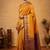 Golden and purple soft silk saree with blouse