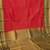 Red and green aayiram butta semi silk saree with blouse