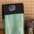 Black and green semi silk saree with blouse
