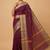 Purple veldhari kanchi cotton saree with blouse