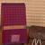 Purple muthu kattam kanchi cotton saree with blouse