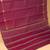 Purple muthu kattam kanchi cotton saree with blouse